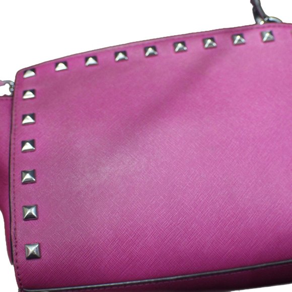 PINK STUDDED MICHAEL KORS BAG - Picture 2 of 5